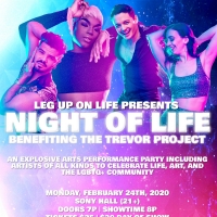 Leg Up On Life Presents NIGHT OF LIFE Benefiting The Trevor Project