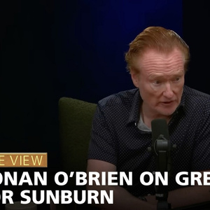 Conan O'Brien on Greasing His Head to Prevent Sunburn on THE VIEW
