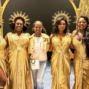 Video: Original HERCULES Muse LaChanze Visits West End Production Photo