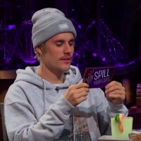 VIDEO: Justin Bieber Plays 'Spill Your Guts or Fill Your Guts' on THE LATE LATE SHOW  Video