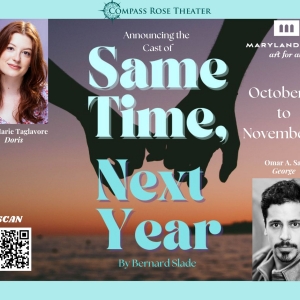 SAME TIME, NEXT YEAR To Be Featured at Compass Rose Theater 