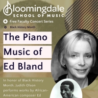 Bloomingdale School of Music to Present THE PIANO MUSIC OF ED BLAND Photo