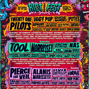 Riot Fest Unveils Official 2026 Daily Lineups: Morrissey, Patti Smith, & More Photo
