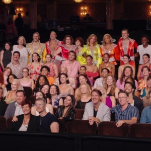 Exclusive: 120+ MAMMA MIA! Alumni Reunite at the Winter Garden Theatre Photo