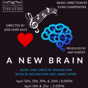 Old Library Theatre Celebrates Spring With A NEW BRAIN, Opening This Week Video