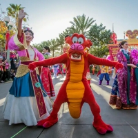 Lunar New Year Celebration and Disney California Adventure Food & Wine Festival Retur Photo