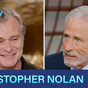 Christopher Nolan Discusses THE ODYSSEY and OPPENHEIMER with Jon Stewart on THE DAILY SHOW