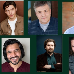 Cast Set for THE RED LION at Eclectic Full Contact Theatre Photo