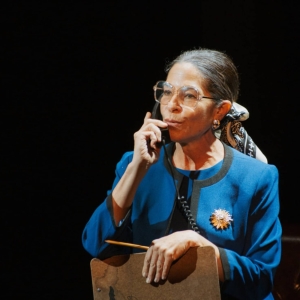 Interview: MICHELLE AZAR of ALL THINGS EQUAL: RUTH BADER GINSBURG at HOBBY CENTER Photo