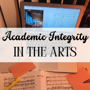 Student Blog: Academic Integrity In The Arts Photo