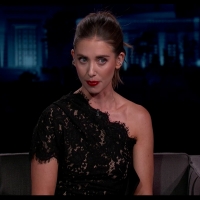 VIDEO: Alison Brie Talks About Running Into Justin Bieber on JIMMY KIMMEL LIVE Video