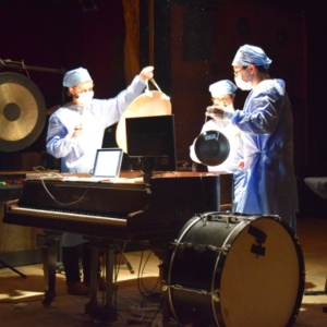 NO HAY BANDA Presents THE PIANOS LAST ACT / PERCUSSIONISTS AT THE CIRCUS This March Photo