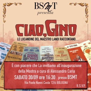 Feature: CIAO, GINO all'ACCADEMIA BMST