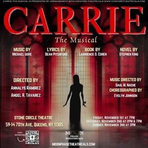 CARRIE THE MUSICAL to be Presented at Stone Circle Theatre in November Photo