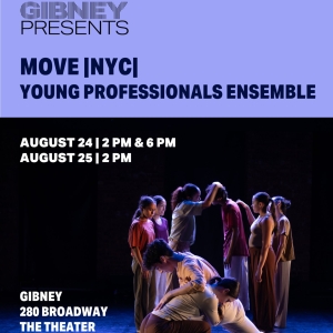 Gibney to Present MOVE|NYC|'s Young Professionals Program in August
