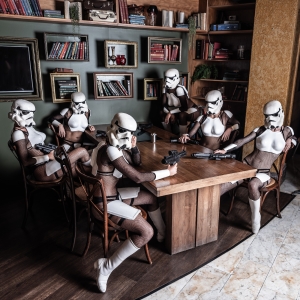 Review: THE EMPIRE STRIPS BACK: A BURLESQUE PARODY, Riverside Studios Photo