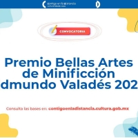 Abren convocatoria del Premio Bellas Artes de Minificción Edmundo Valadés 2022