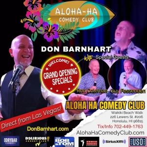 Comedian Don Barnhart Brings Las Vegas Entertainment To Hawaii With Aloha Ha Comedy C Photo