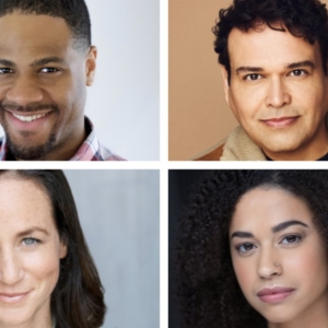 Cast Set for EVANSTON SALT COSTS CLIMBING at First Floor Theater Photo