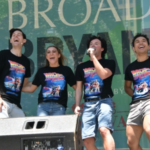 Photos: Casts of HELL'S KITCHEN, BACK TO THE FUTURE & More at Broadway in Bryant Park