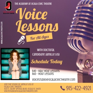 Ocala Civic Theatre to Welcome New Resident Voice Teacher Dr. Jamille Lea Brewster Interview