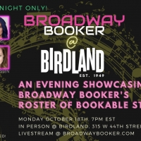 Kate Rockwell of BROADWAY BOOKER AT BIRDLAND at Birdland October 18th at 7 pm Interview