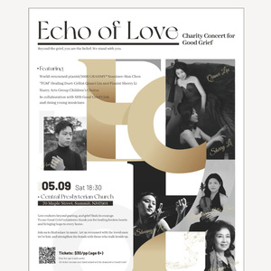 ECHO OF LOVE May Charity Concert to Benefit Good Grief Photo