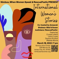 Nimbus Arts Center Collaborates With Poet Laureate and When Women Speak For INTERNATI Photo