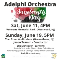 The Adelphi Orchestra Presents Juneteenth Day Celebration Concerts Photo