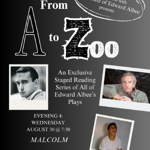 FROM A TO ZOO, Staged Readings Of Edward Albee's Plays, Continues On Wednesday, Augus Photo