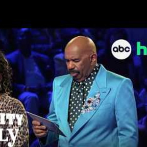 Nicole Byer and Mano Agapion Race the Clock in FAST MONEY on CELEBRITY FAMILY FEUD