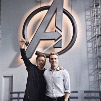 Photo: Chris Evans Wishes AVENGERS Co-star Robert Downey, Jr. a Happy Birthday!