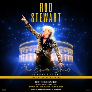 Sir Rod Stewart Returning to the Colosseum at Caesars Palace in 2025