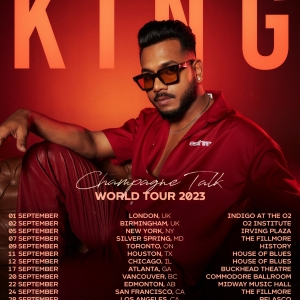 King Announces 'Champagne Talk' World Tour 2023 Photo