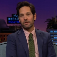 VIDEO: Paul Rudd Talks About Being a Crossword Answer on THE LATE LATE SHOW WITH JAME Video