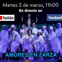 AMORES EN ZARZA se emite hoy en directo desde el Teatro de la Zarzuela