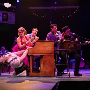 Review: There's a Whole Lotta Shakin' Goin' On at MILLION DOLLAR QUARTET at Broadway Photo