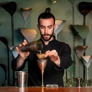 Master Mixologist: Jeremy Le Blanche of BLU ON THE HUDSON in Weehawken, NJ Photo