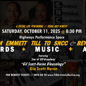 Gia Scott-Heron To Perform At Highways Performance Space Benefit FROM EMMETT TILL TO SNCC  Photo