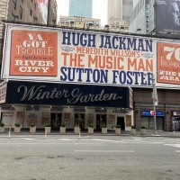 PHOTO: Hugh Jackman and Sutton Foster in Rehearsal For THE MUSIC MAN Video