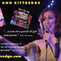Ann Kittredge to Perform at The Laurie Beechman Theatre and The New York Cabaret Convention in October