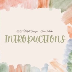 Student Blog: Introductions Photo