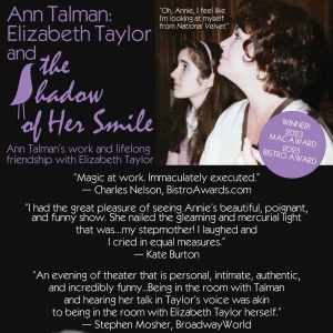 Ann Talman to Present ELIZABETH TAYLOR AND THE SHADOW OF HER SMILE at the Laurie Beec Photo