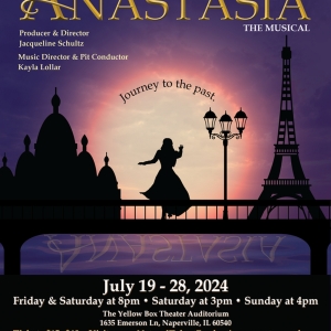 ANASTASIA THE MUSICAL Takes To The Stage at the Yellow Box Theatre