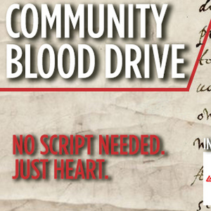 The Shakespeare Theatre to Host Community Blood Drive in Partnership With New York Bl Photo