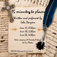The Earthlings Ensemble and Lola Darzens Present 15 MINUTES TO PLACES Photo