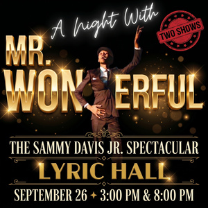 A NIGHT WITH MR. WONDERFUL To Play The Lyric Hall Photo