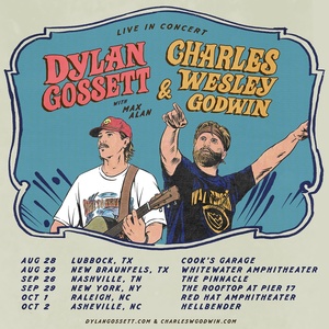 Dylan Gossett & Charles Wesley Godwin Set 2026 Co-Headline Tour Photo