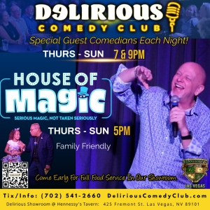 Delirious Comedy Club Brings Affordable Laughter To Las Vegas Amidst Entertainment Downturn