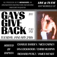 BAPHTA Presents GAYS GIVE BACK, January 24